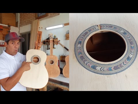 GUITAR ROSETTE THIS IS HOW I PLACED IT #elmueblemodern