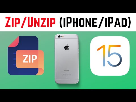 How to ZIP and UNZIP files on iPad/iPhone