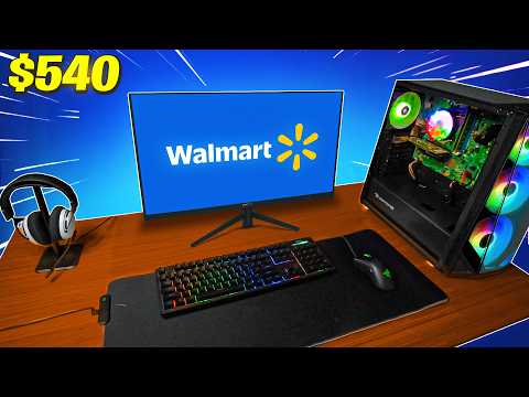 I Bought The CHEAPEST Gaming Setup From Walmart...