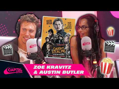 Zoe Kravitz & Austin Butler do their best British accents 👀✨🎬 | Capital XTRA