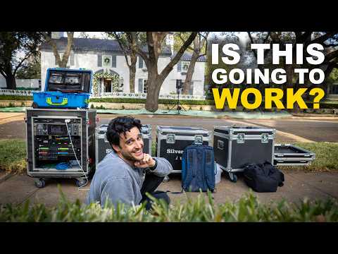 PA System Setup on a Busy Street (Handbells, Lavs & Chaos)