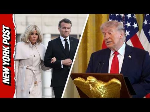 Watch: Trump Mercilessly Berates France’s Macron and His Wife Who 'Treats Him Extremely Badly'