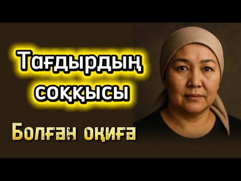 Тағдырдың соққысы. Өзгеге ой салатын оқиға.