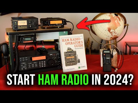 1st HAM Radio Setup, and WHY DO HAM in 2024?