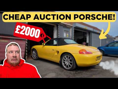 I Bought A Cheap High Mileage Porsche At Auction!