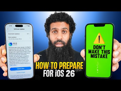 Prepare your iPhone for iOS 26 | iOS 26 Update Warning & Step by step guide | iOS 26 Green Screen