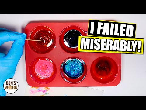 Making Resin Flowers - Don't Make my Mistake!