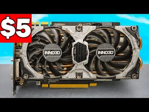 I Bought a $5 GTX 1060 from eBay?!