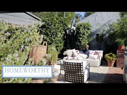 Moody Interiors & English Charm in This Los Angeles Cottage and Garden