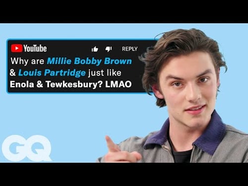 Louis Partridge Replies To Fans Online | Actually Me