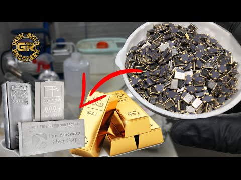 Gold & Silver Recovery from Oscilators | Gold Recovery from Electronics | Silver Recovery