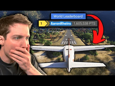 I’m Ranked #1 IN THE WORLD in Microsoft Flight Sim 2024