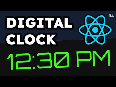 Easy Digital Clock with React & TypeScript - Small Project for Beginners