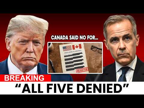 BREAKING: Trump Demands FIVE Things From Canada — Carney REJECTS Every One