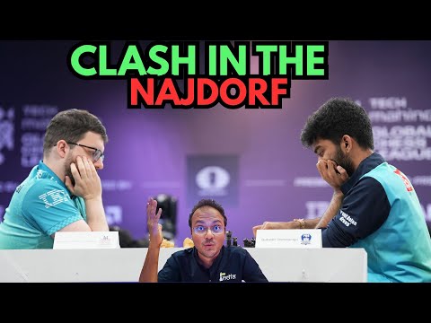 Gukesh challenges MVL by playing his favourite opening - Sicilian Najdorf