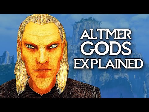 Skyrim 🏺 Altmer Gods EXPLAINED 🏺 The Pantheon of the High Elves - Elder Scrolls Lore