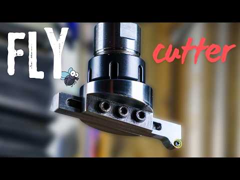 Making a Shop made Fly cutter from 4140