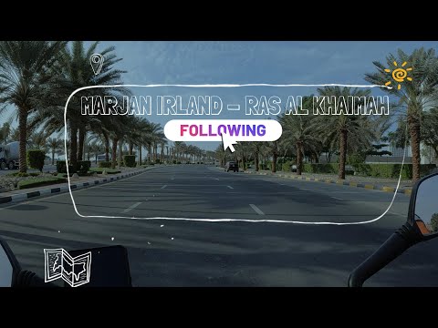 KTM 990 Super Duke. GO PRO на шлеме. Поездка по MARJAN IRLAND - RAS AL KHAIMAH