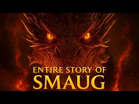 The ENTIRE Story of Smaug the Terrible to Fall Asleep To | Lord of the Rings Lore