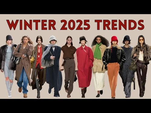 Top 20 Winter 2025 Fashion Trends | Outfit Ideas & Celebrity Inspirations