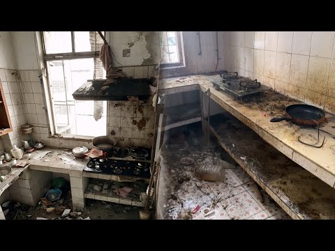 Cleaning an old house for the elderly and assisting them with moving into a new home.👌