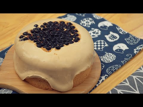 Bubble Milk Tea Lava Cake