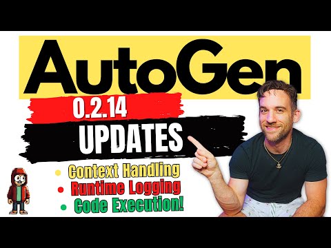 AutoGen UPDATE 0.2.14 | Context, Code, and Logging Updates!