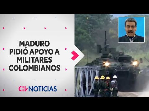 Maduro pide apoyo militar a Colombia ante tensiones con Estados Unidos - CHV Noticias