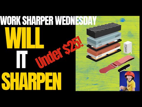 Testing the cheapest sharpening stones on Amazon!