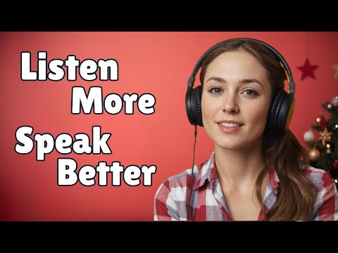 Listen More, Speak Better: Improve Your English Fluency Everyday!