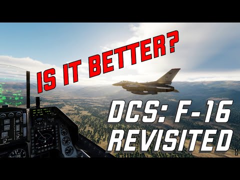 Is It REALISTIC? Fighter Pilot Flies DCS! F-16 Revisited
