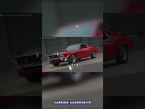 The Ford Mustang Boss #fordmustang 302 #Boss429 #automobile #classiccars #carshorts