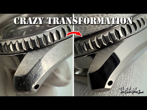 Seiko Marinemaster 300m Restoration - Crazy Transformation - Zaratsu Polishing