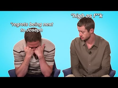 Joseph Quinn being Exhausted af for 2 minutes and 46 seconds