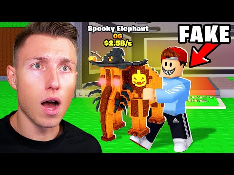 Ich erwische FAKE ICRIMAX in STEAL A BRAINROT! (Er scammt meine Fans!)