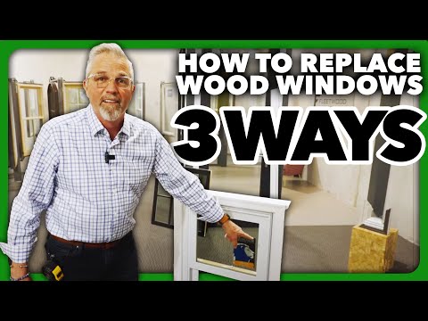 The Three Most Common Wood Window Replacement Methods