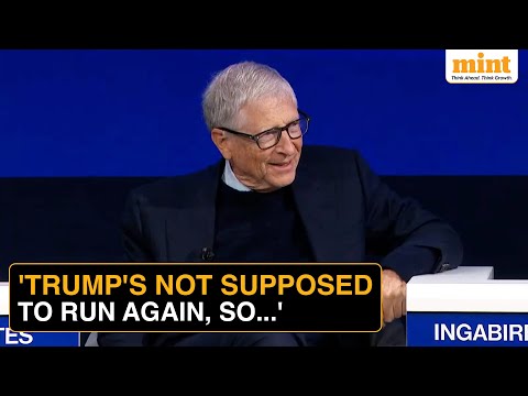 Bill Gates' Joke At Davos Leaves Crowd In Splits, Says 'Trump's A Complicated Topic'