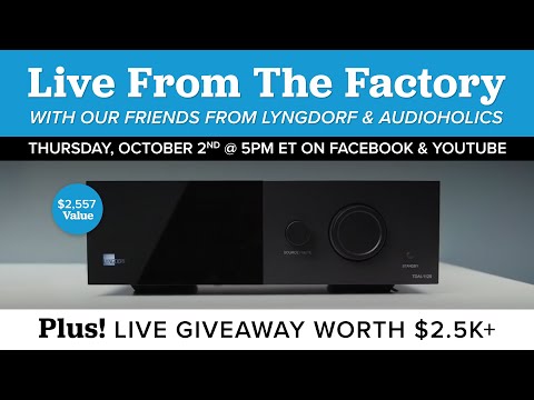 Lyngdorf x Audioholics Giveaway Livestream - Watch & Win!