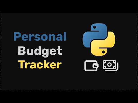 Personal Budget Tracker - Python Project - Starter