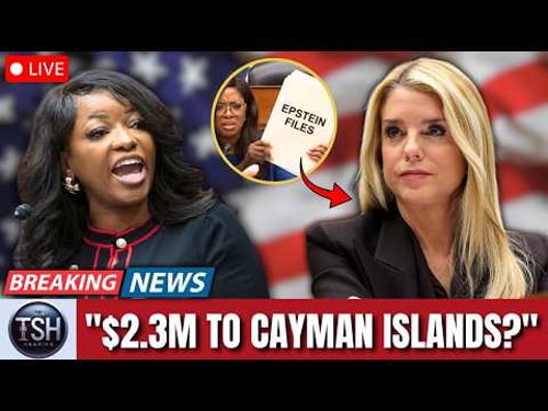 Jasmine Crockett Traps Pam Bondi With 3 Pages — $2 3M Epstein Payment Silenced Her