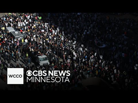 Thousands of marchers in Minnesota call for ICE to leave state