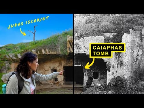 We went to Akeldama where Judas hung himself