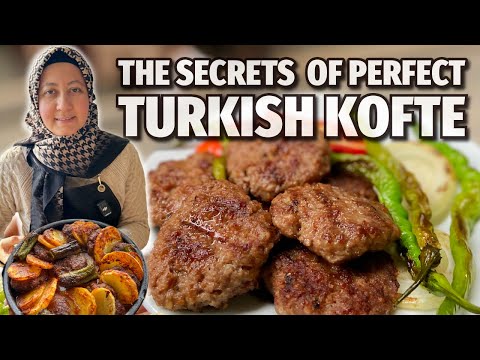 Authentic Turkish KOFTE - Grilled & Oven-Baked Meatballs