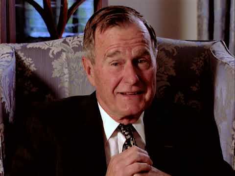 George H.W. Bush interview (1995)