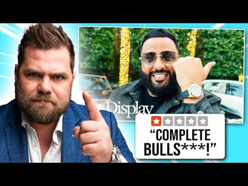 Brutally Reviewing DJ Khaled's FULL $10 Million Watch Collection