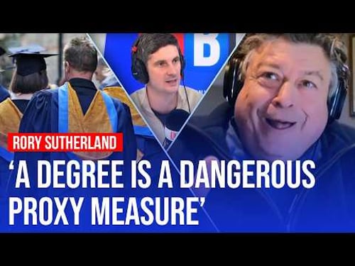 Rory Sutherland on the 'invisible problem' with UK universities right now | LBC