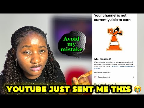 YouTube Demonitized My Faceless Channel for Reused Content, here’s how I Got It Back!