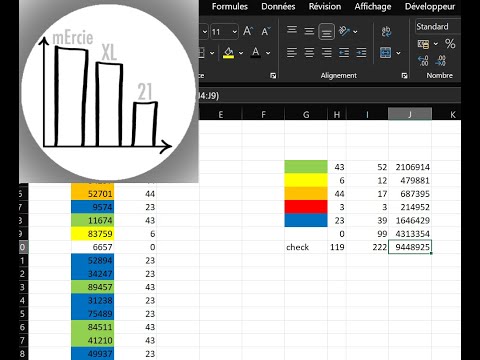 Comment compter dans Excel des cellules en couleurs? facile? pas si sur...