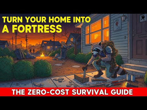 Zero-Cost Home Fortress: The 3 Phases of Defensive Architecture When the Power Dies