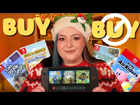 The Best Switch Games to Buy, and Some to AVOID this Christmas! (Nintendo Switch 1+2)